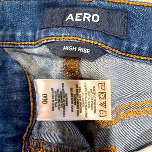 Aeropostale Girls Jeans High Rise Size 000. Look like new